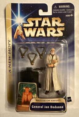 Star Wars Saga General Jan Dodonna Battle of Yavin Action Figure 04-12
